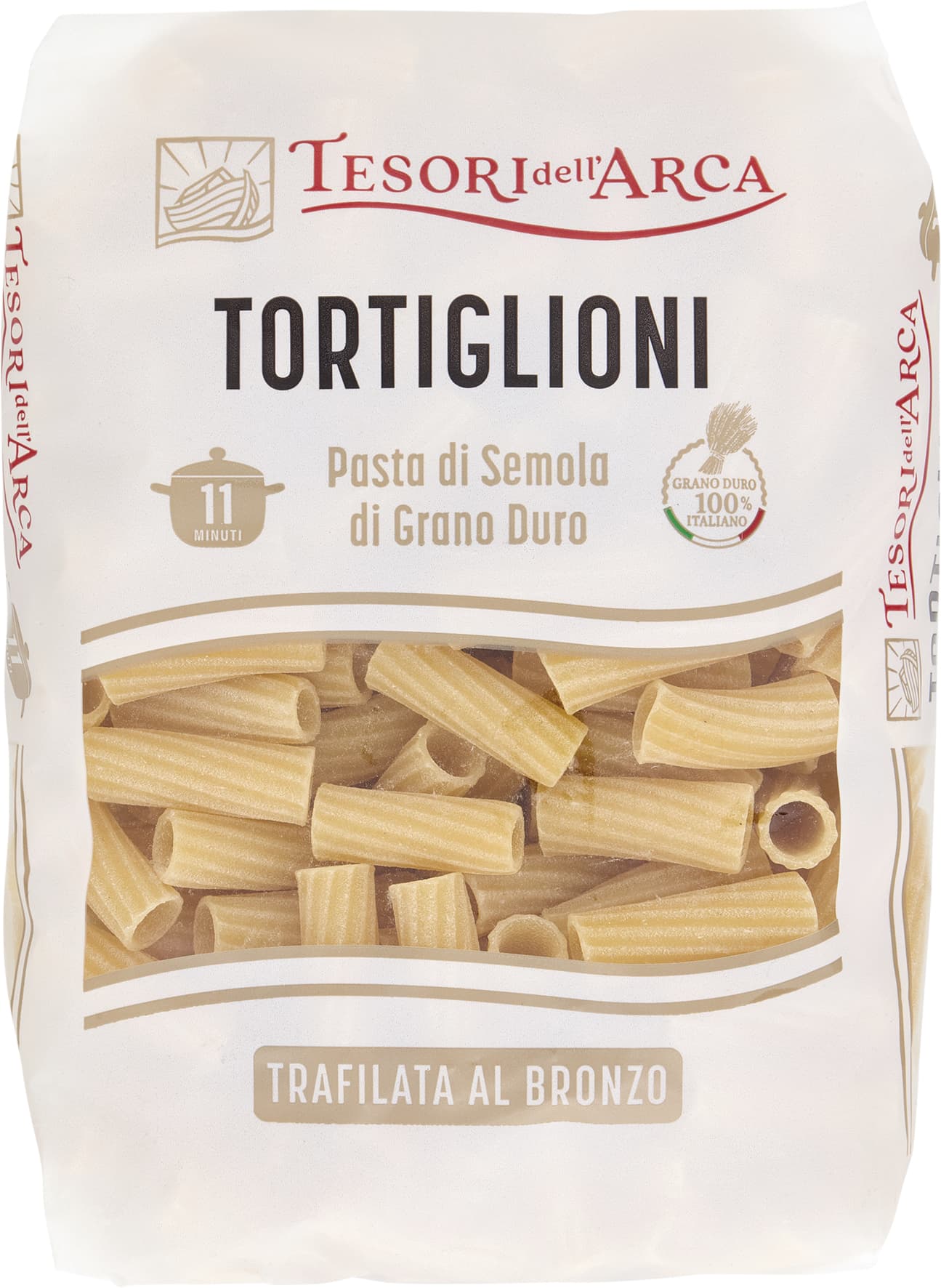 TESORI DELL'ARCA Pasta di Semola di Grano Duro Tortiglioni 500 g – immagine 2