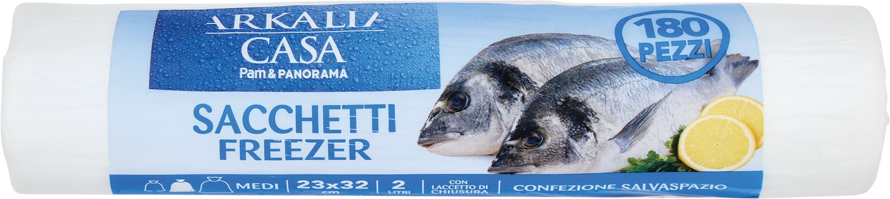 PAM PANORAMA Sacchetti Freezer 23x32 cm 180 pz – immagine 2