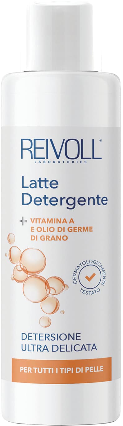 Latte detergente vitamina a e olio di germe di grano reivoll 250ml – immagine 2