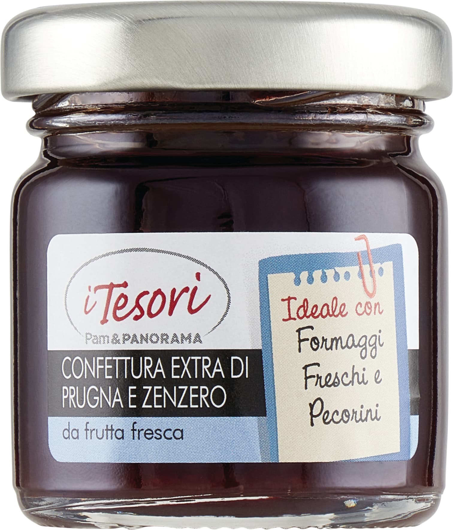 I TESORI Confettura Extra di Prugna e Zenzero 42 g – immagine 2
