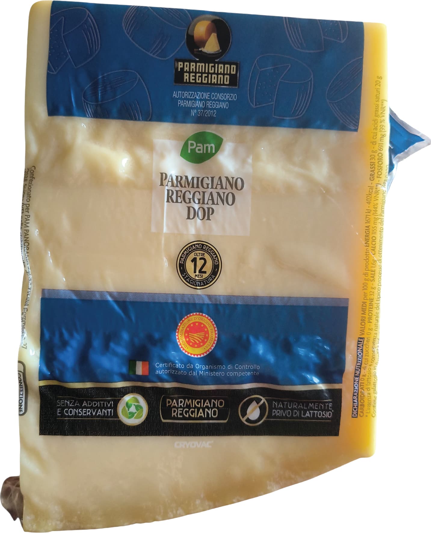 Parmigiano Reggiano DOP 12 mesi PAM 800 g – immagine 2