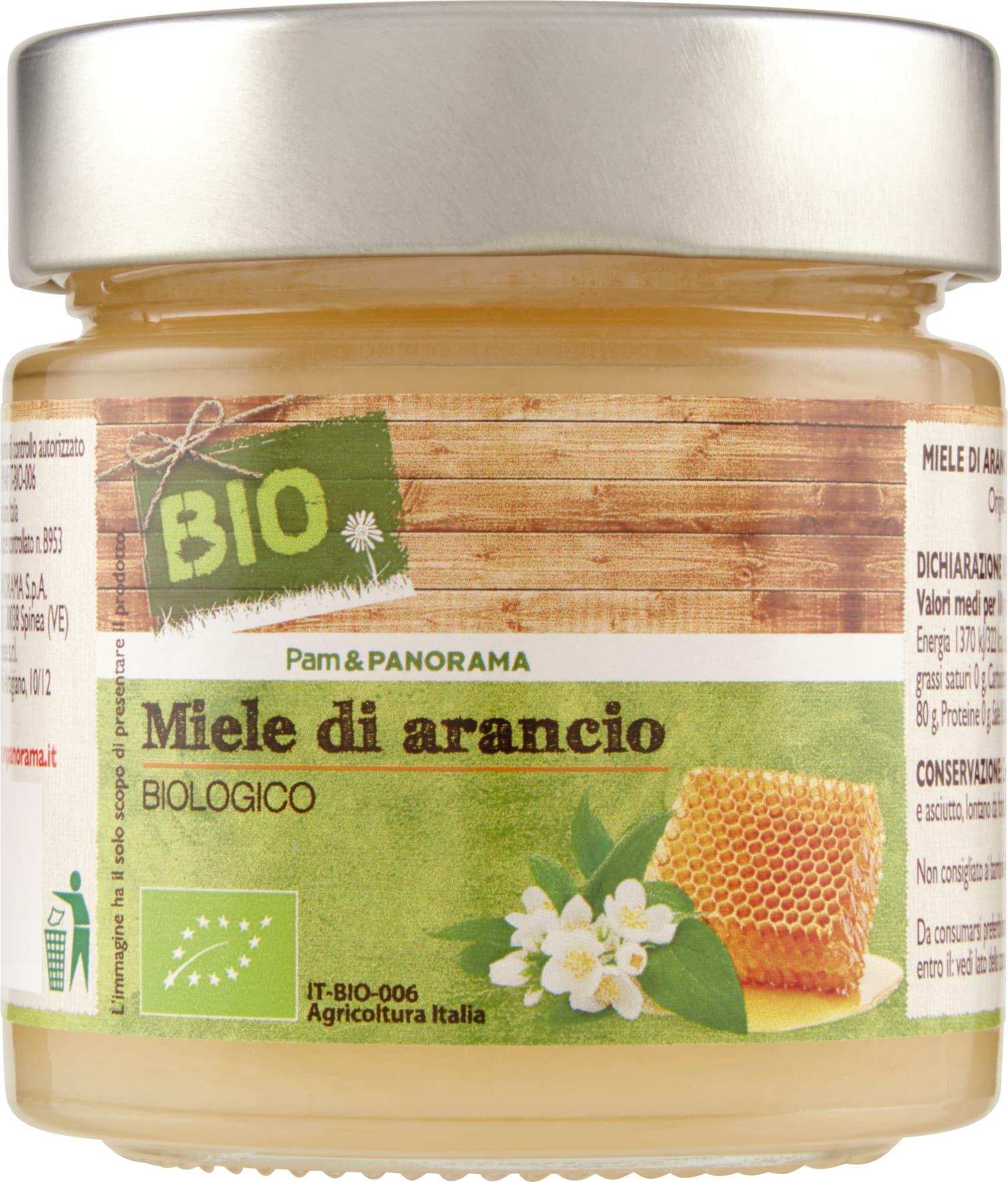 BIO Miele di arancio Biologico 300 g – immagine 2
