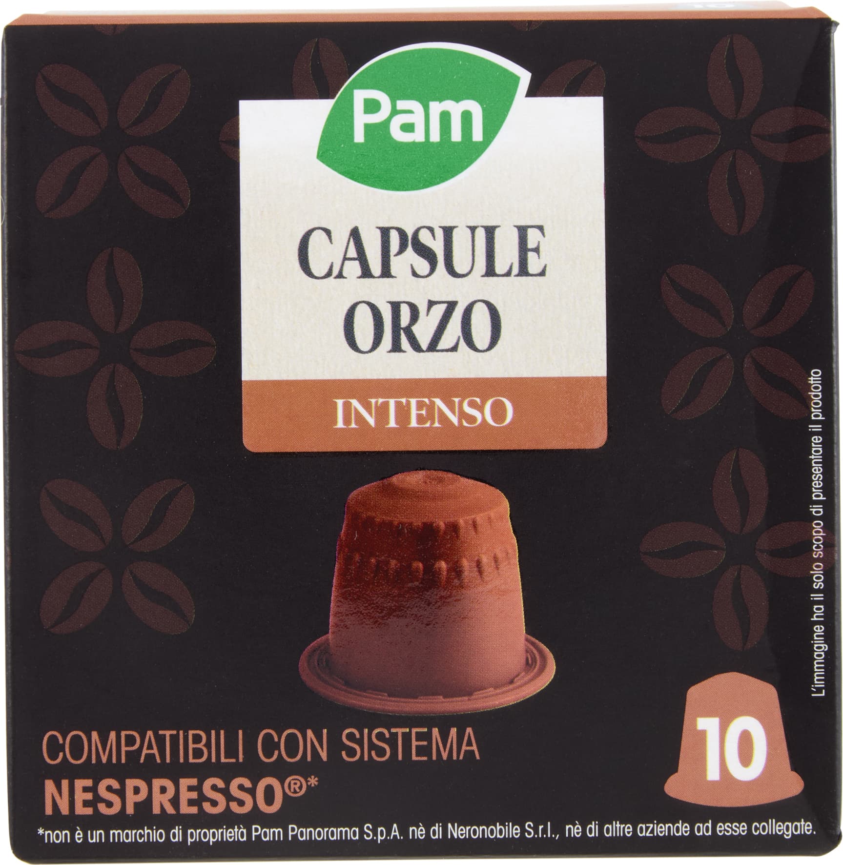 PAM Capsule Orzo Intenso Compatibili Nespresso* 27g (10x2,7g) – immagine 2