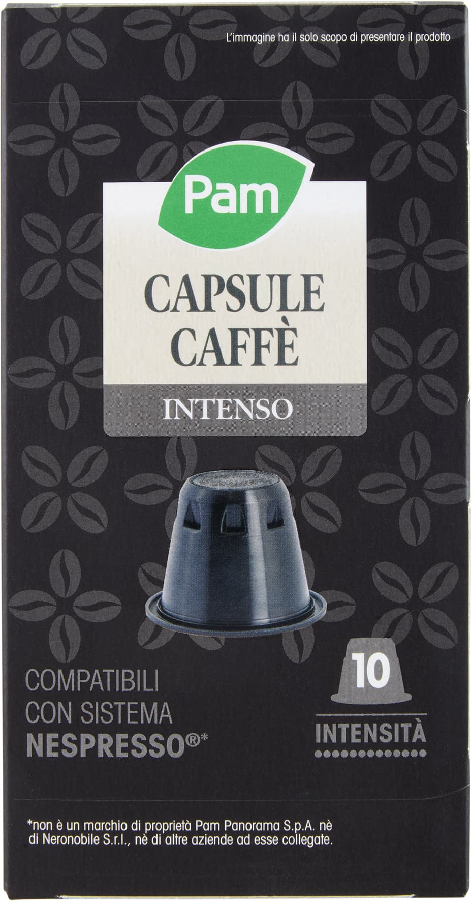 PAM Capsule Caffè Intenso Compatibili Nespresso* 56g (10x5,6g) – immagine 2