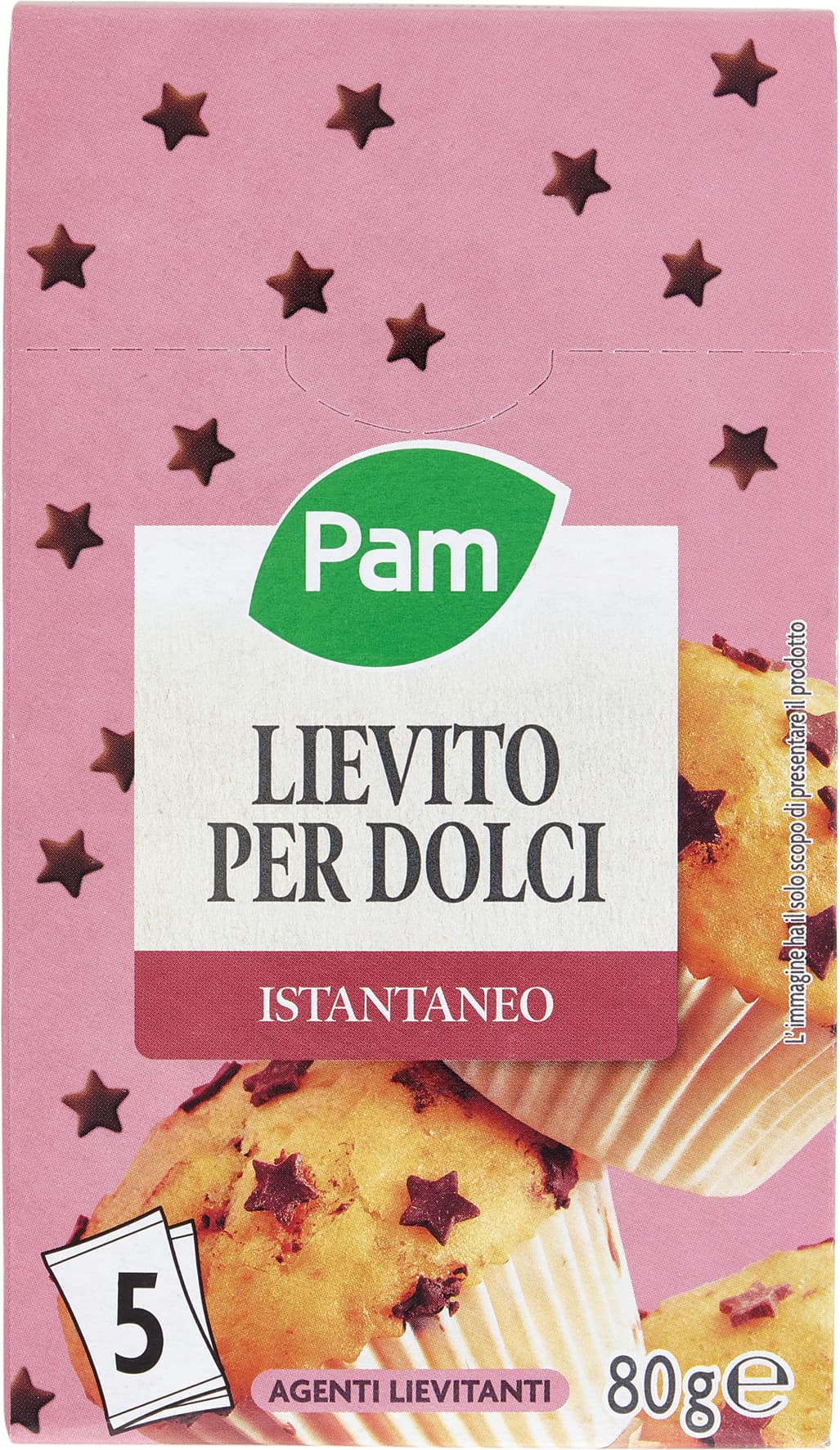 PAM Lievito per Dolci Istantaneo 5 x 16 g – immagine 2