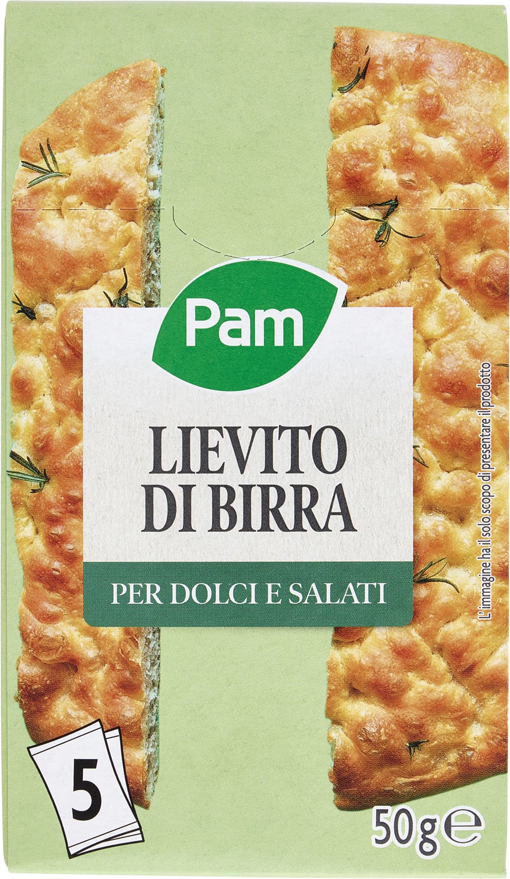 PAM Lievito di Birra per Dolci e Salati 5 x 10 g – immagine 2