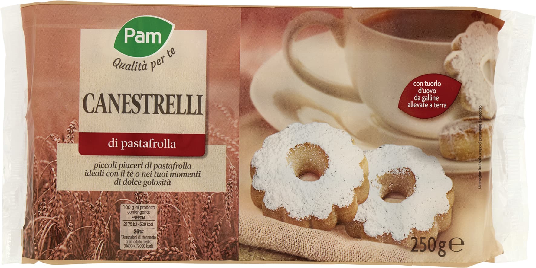 PAM PANORAMA Canestrelli 250 g – immagine 2