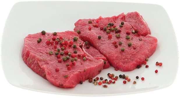 Tagliata di bovino adulto con pepe verde – immagine 2