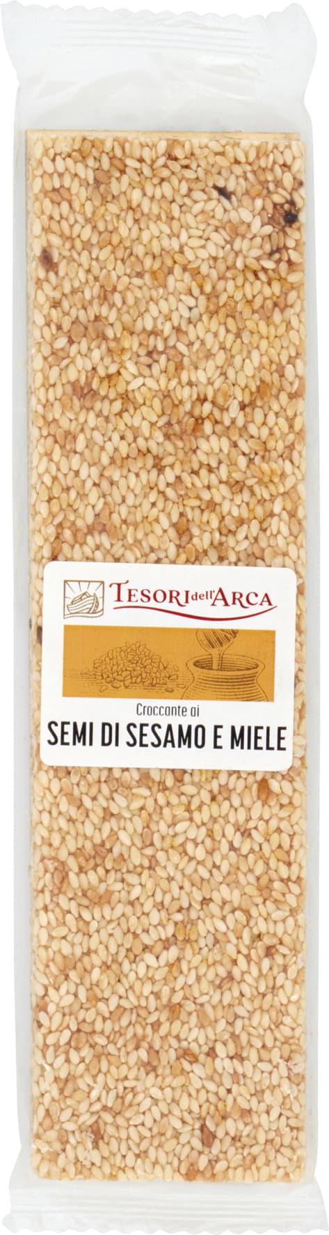 TESORI DELL'ARCA Croccante di Semi di Sesamo e Miele 100 g – immagine 2