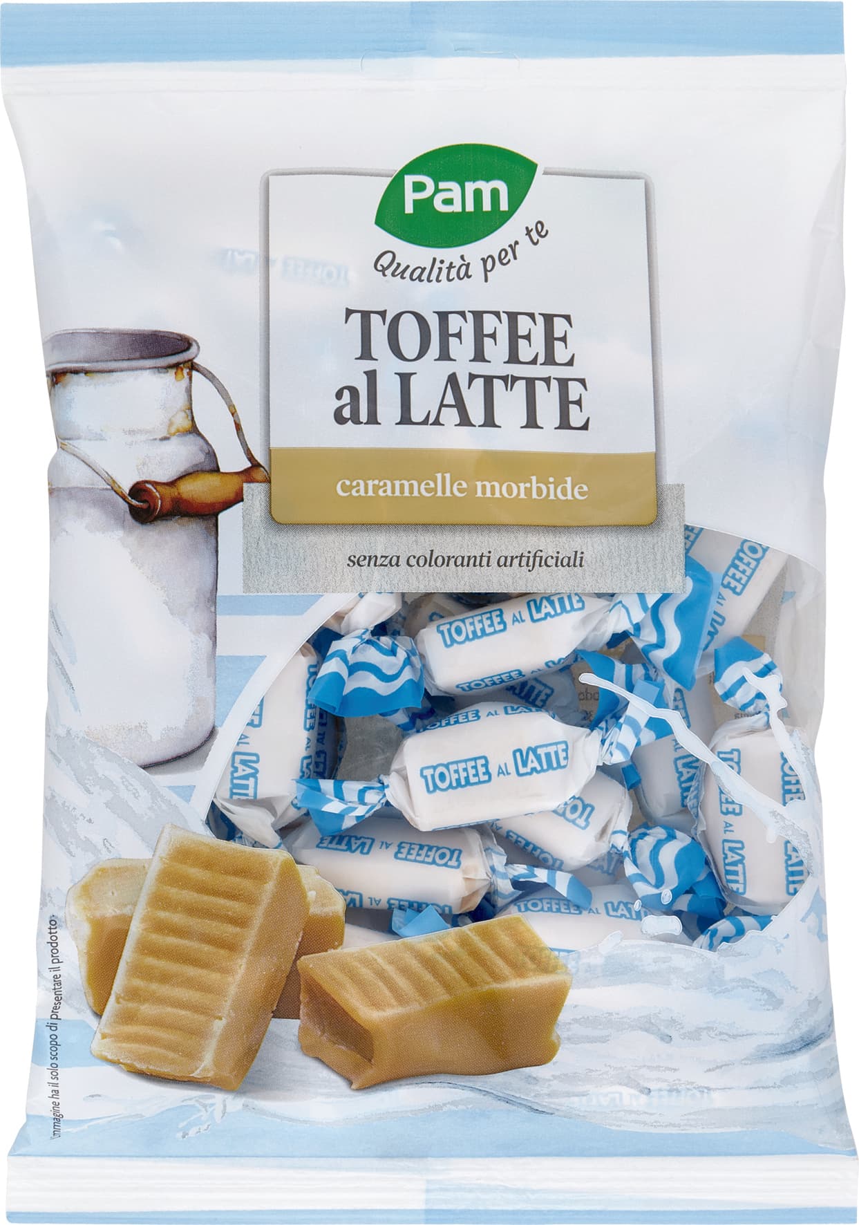 PAM Qualità per te Toffee caramelle morbide al latte 150 g – immagine 2