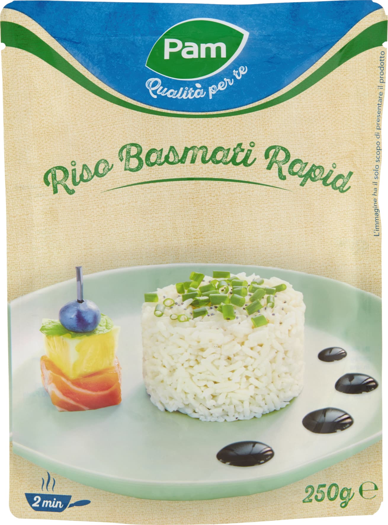 PAM Qualità per te Riso Basmati Rapid 250 g – immagine 2