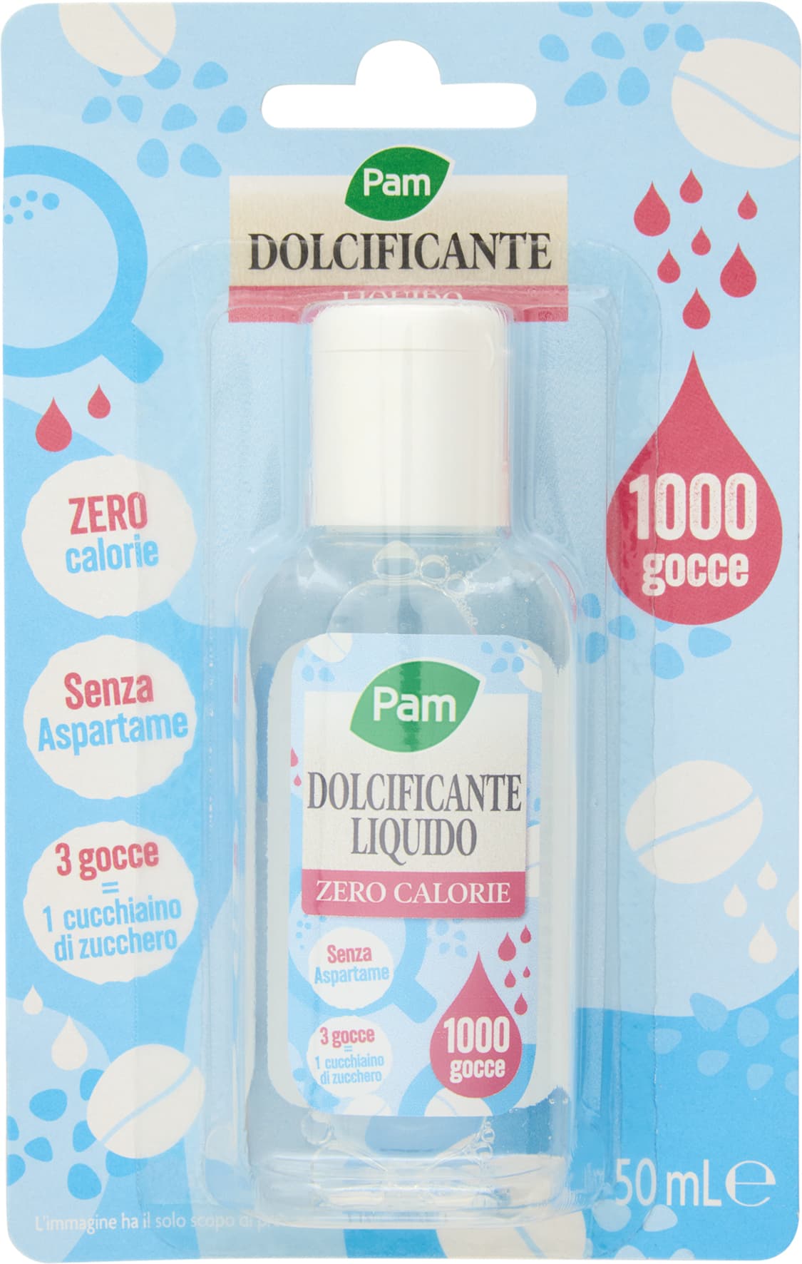 PAM PANORAMA Dolcificante Liquido 50 ml – immagine 2