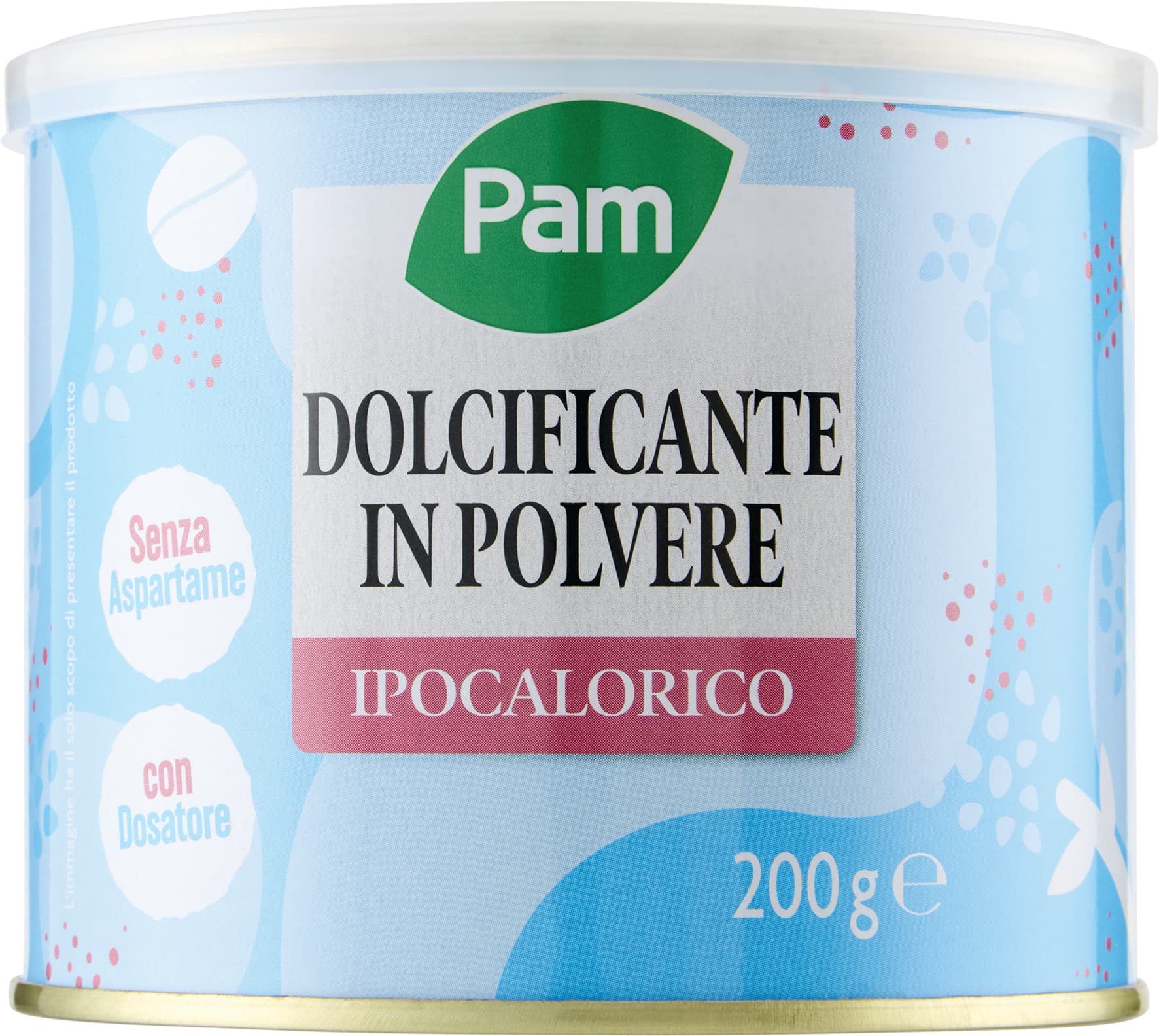 PAM PANORAMA Dolcificante in Polvere ipocalorico 200 g – immagine 2