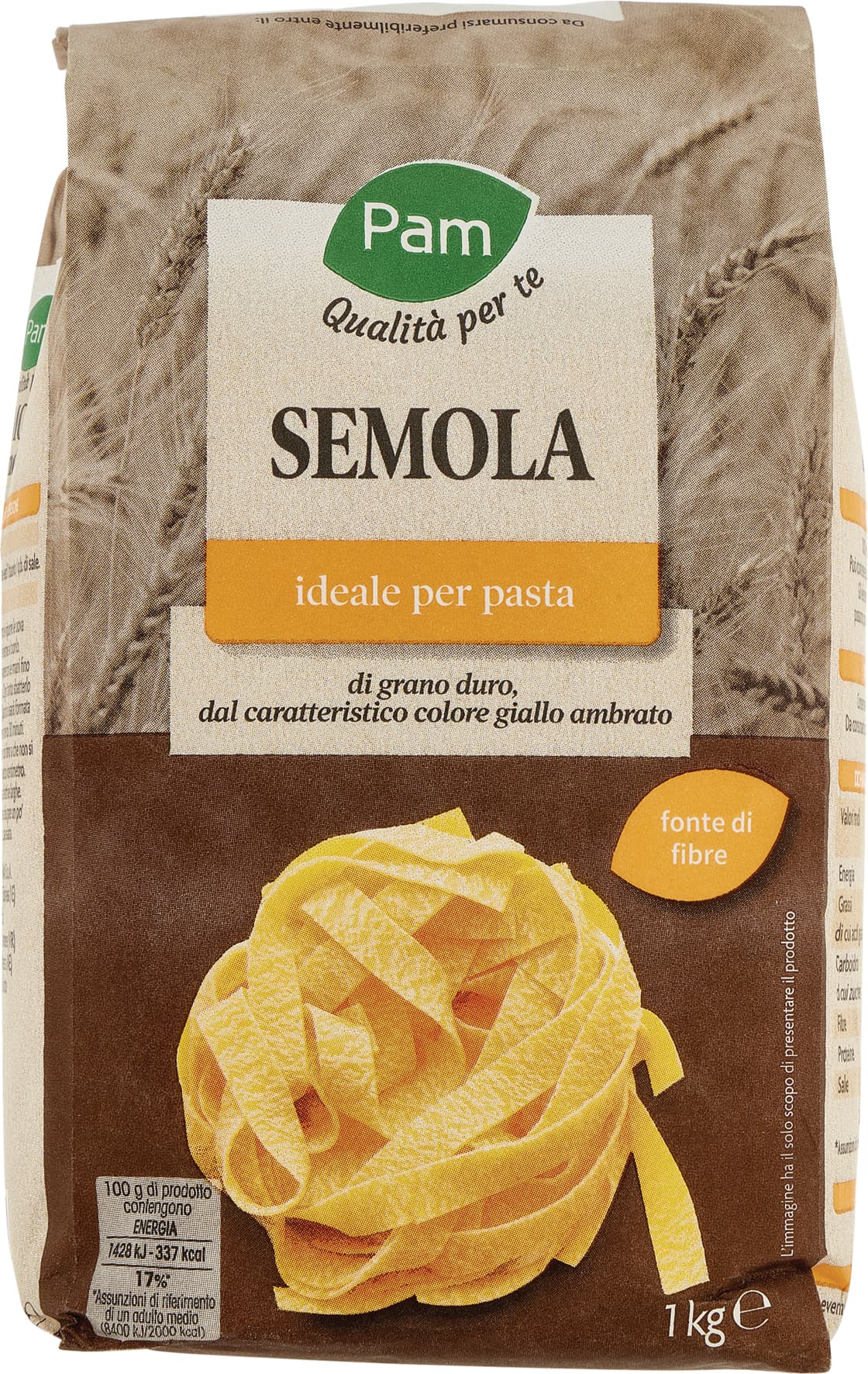PAM PANORAMA Semola di Grano Duro 1 kg – immagine 2