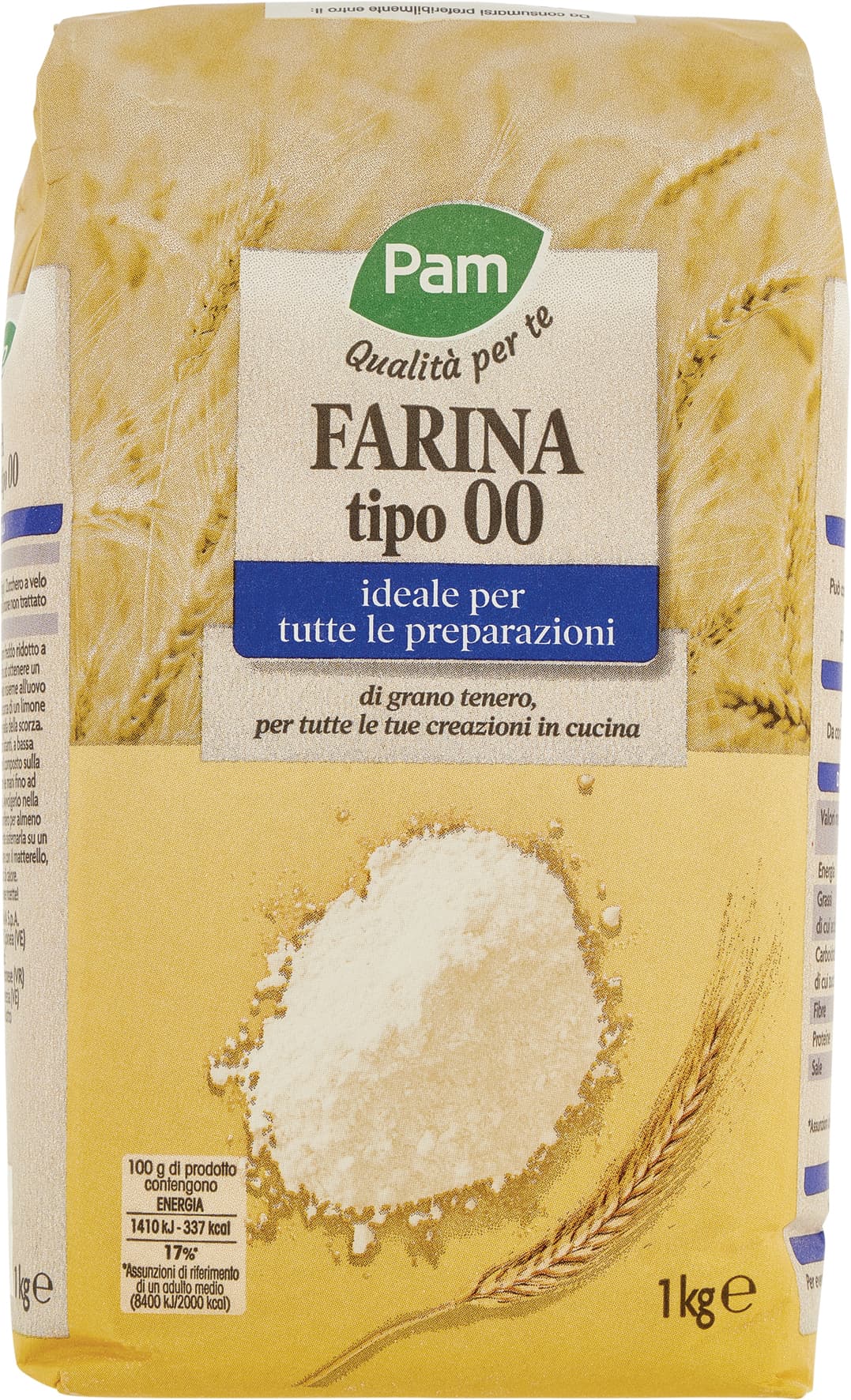 PAM PANORAMA Farina Tipo 00 1 kg – immagine 2