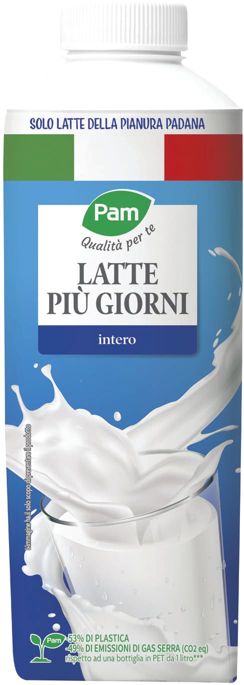 Latte intero microfiltrato “più giorni” PAM 1 l – immagine 2