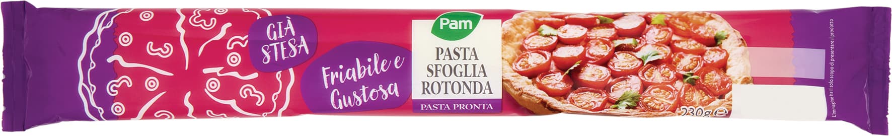 PAM Pasta Sfoglia Rotonda 230 g – immagine 2
