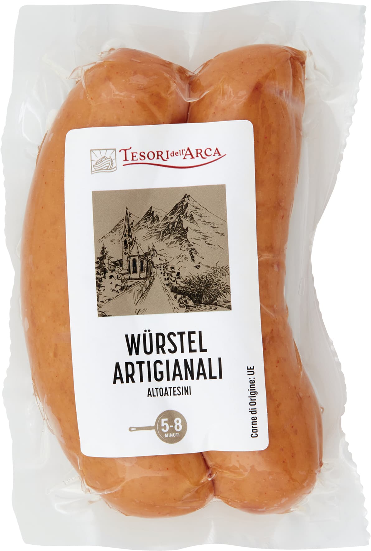 TESORI DELL'ARCA Würstel Artigianali Altoatesini 200 g – immagine 2