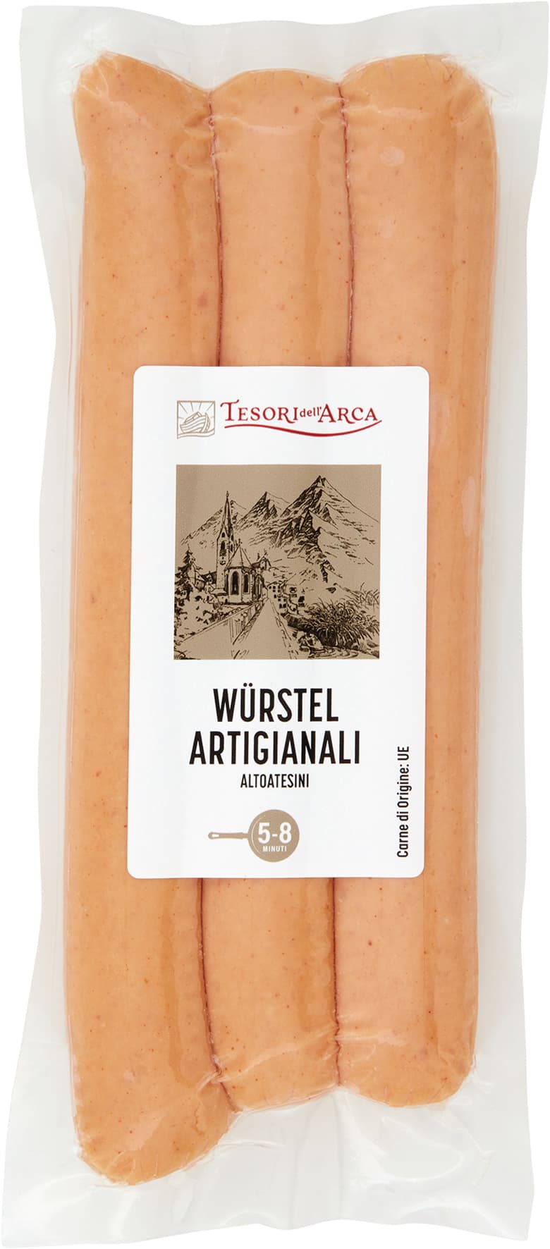TESORI DELL'ARCA Würstel Artigianali Altoatesini 250 g – immagine 2