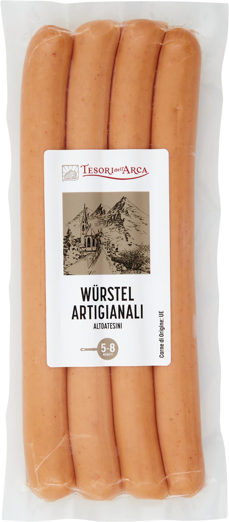 TESORI DELL'ARCA Würstel Artigianali Altoatesini 200 g – immagine 2