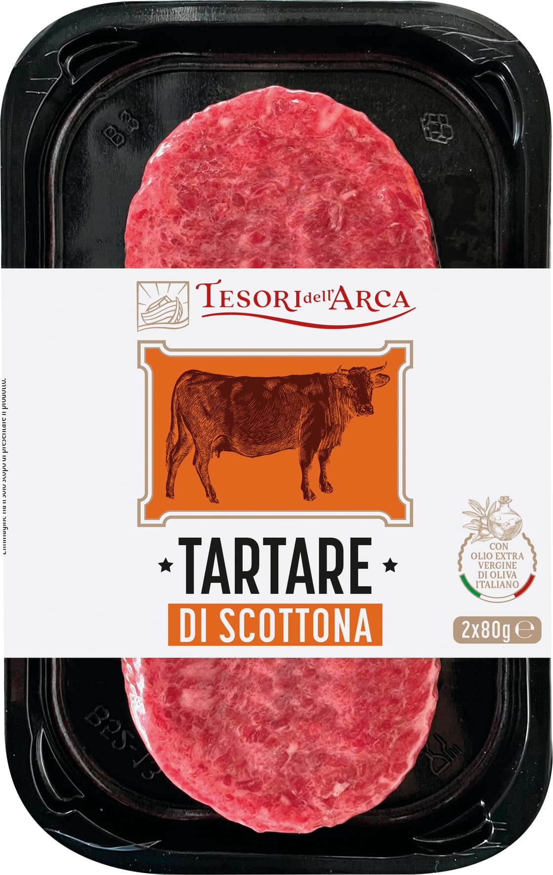 TESORI DELL'ARCA Tartare di Scottona 2 x 80 g – immagine 2