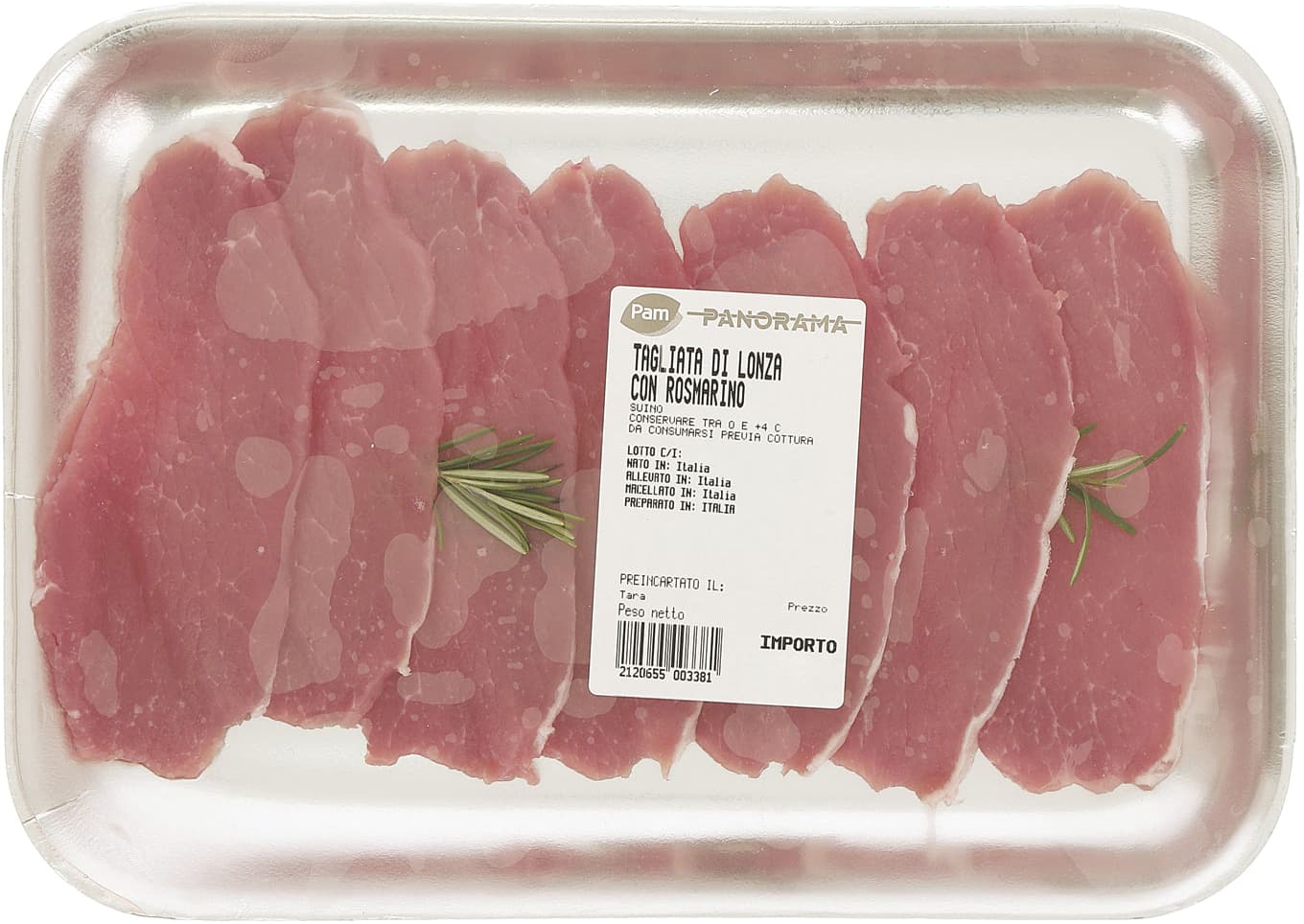 Tagliata di lonza rosmarino – immagine 2
