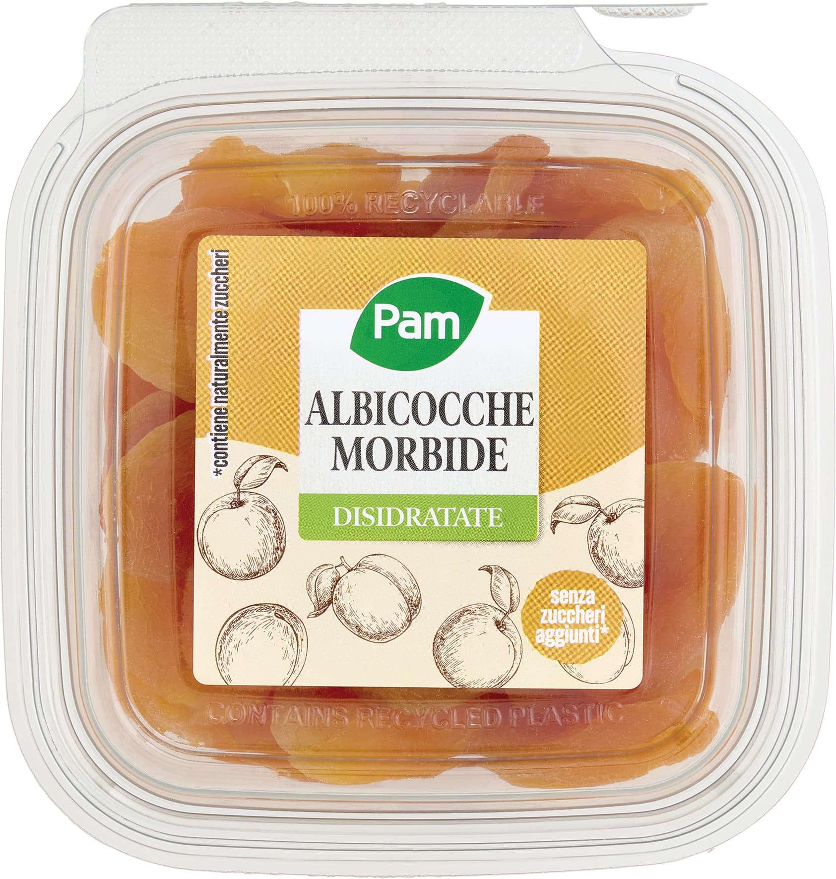 PAM Albicocche Morbide Disidratate 250 g – immagine 2