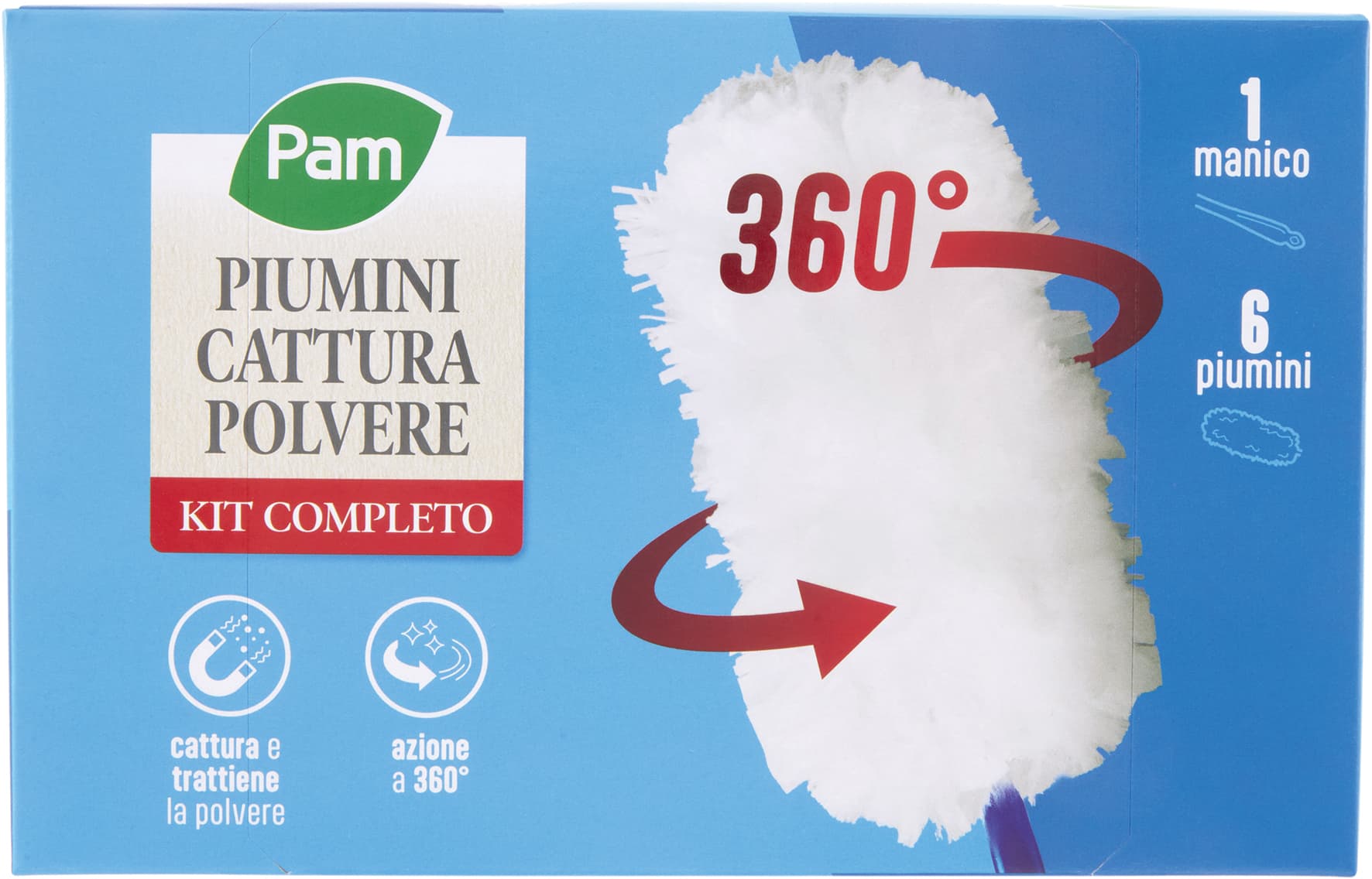 PAM Piumini Cattura Polvere Kit Completo 360° – immagine 2