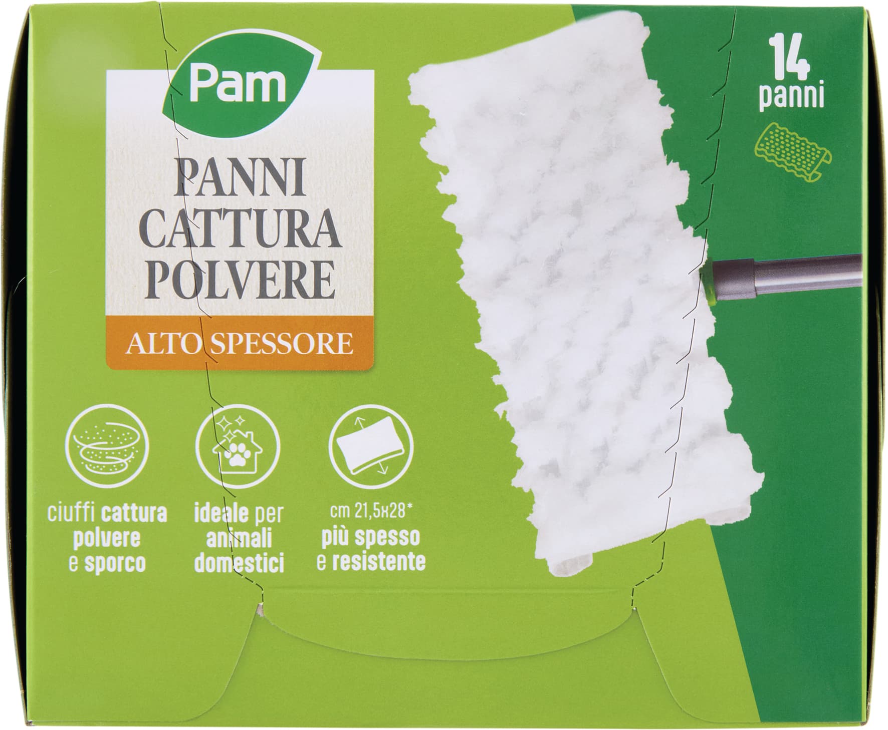 PAM Panni Cattura Polvere Alto Spessore 14 pz – immagine 2