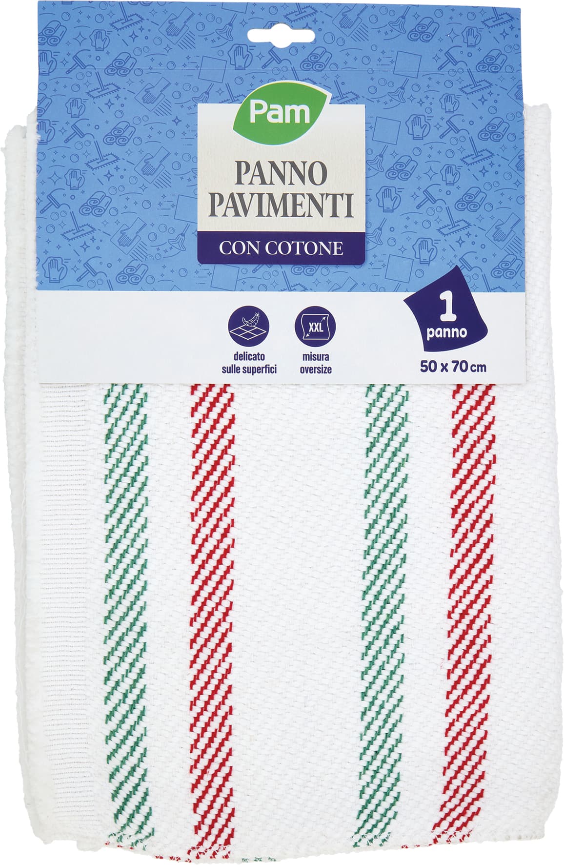 PAM Panno Pavimenti con Cotone 50 x 70 cm 1 pz – immagine 2