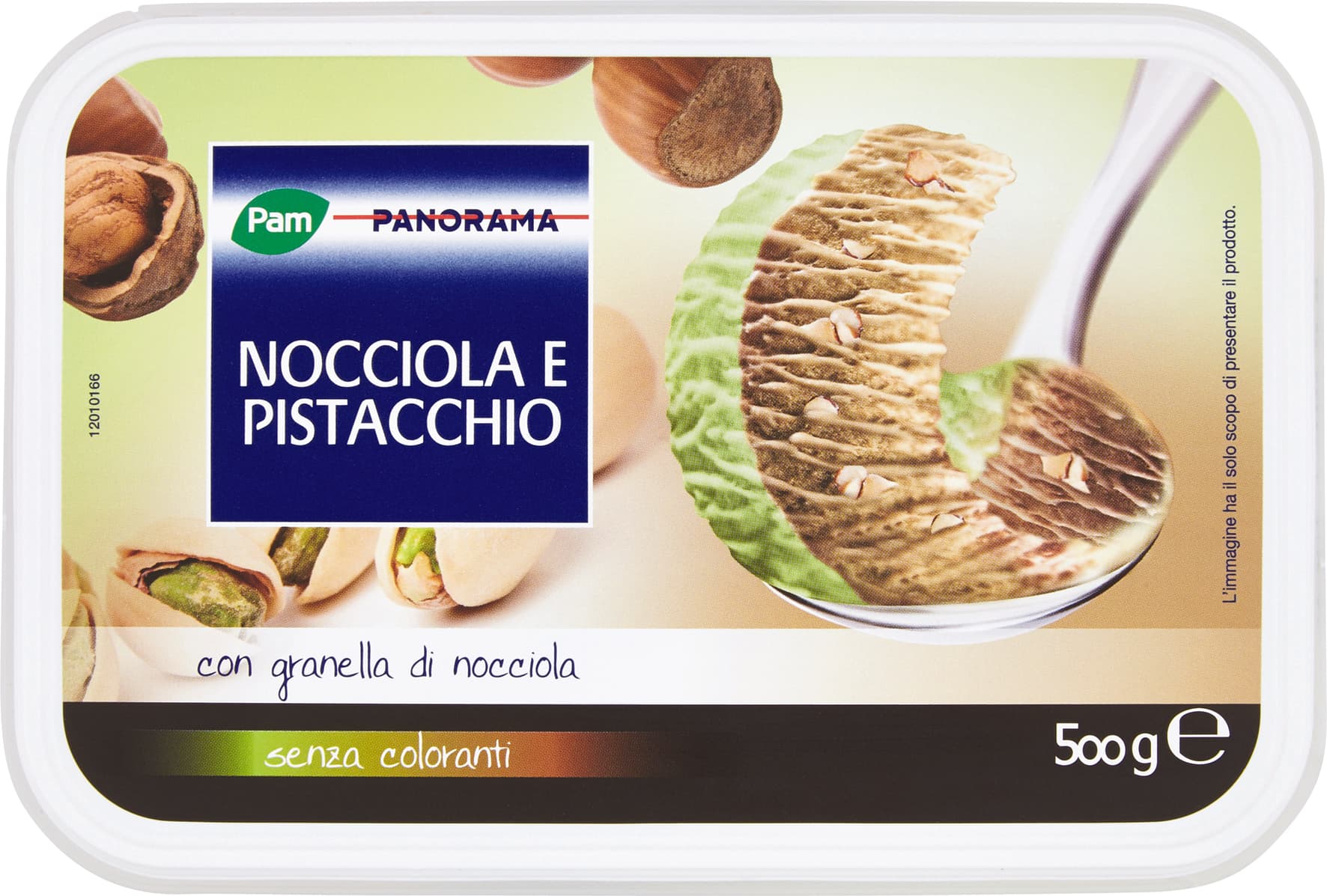 PAM PANORAMA Gelato alla Nocciola e Pistacchio 500 g – immagine 2