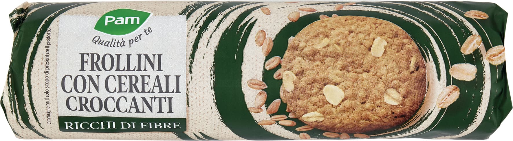 PAM Qualità per te Frollini con Cereali Croccanti 250 g – immagine 2