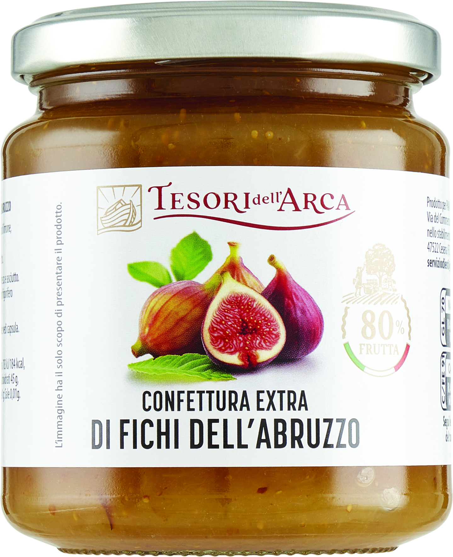 TESORI DELL'ARCA Confettura Extra di Fichi dell'Abruzzo 340 g – immagine 2