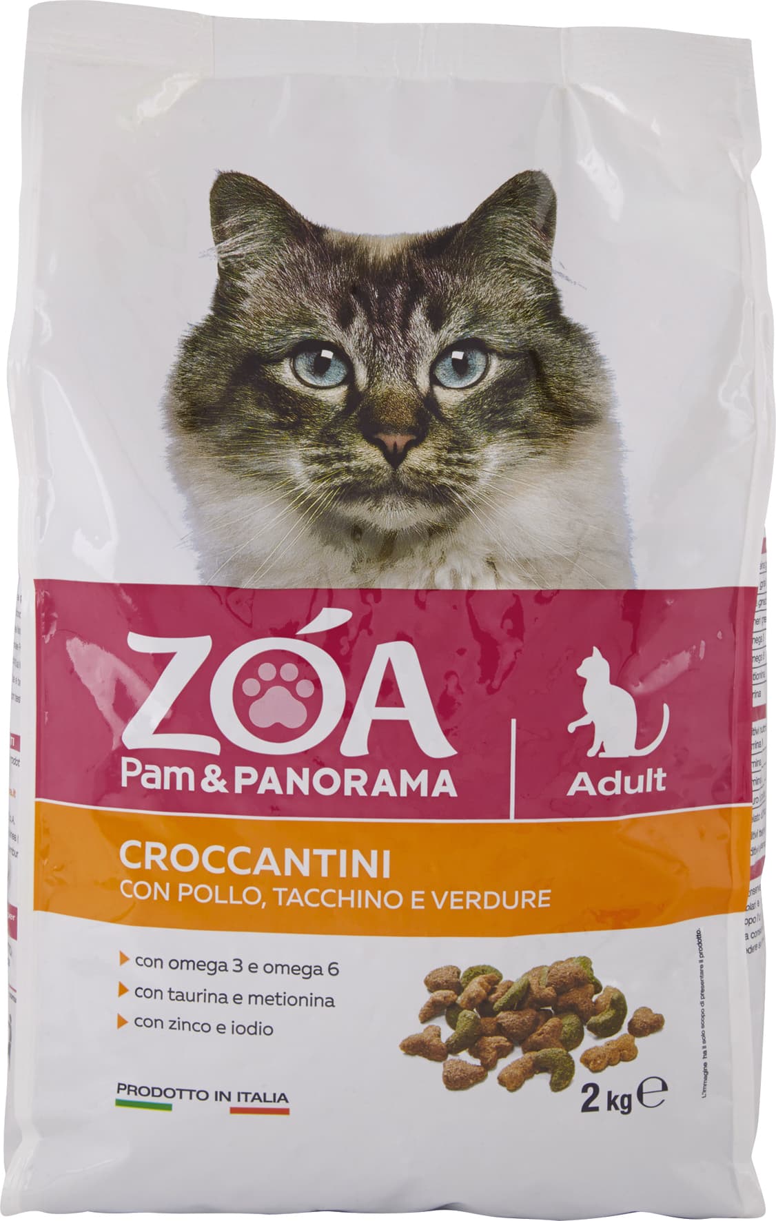 ZOA Croccantini con Pollo, Tacchino e Verdure 2 kg – immagine 2