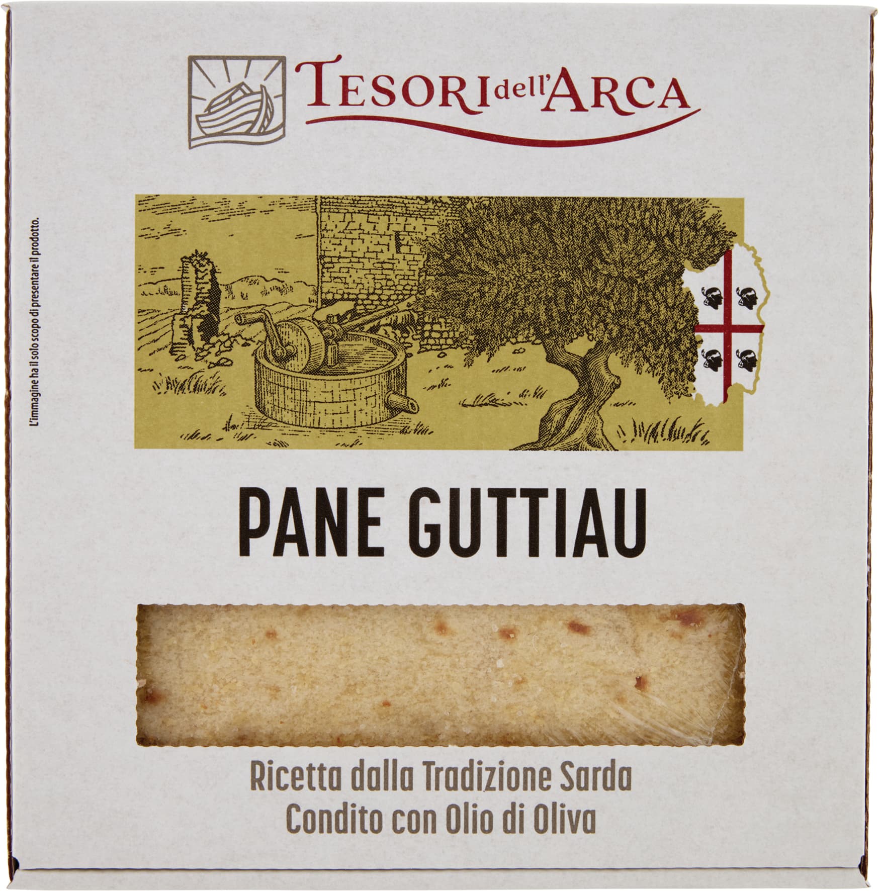 TESORI DELL'ARCA Pane Guttiau 250 g – immagine 2