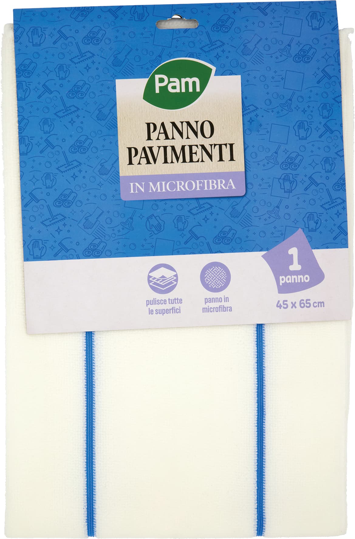 PAM Panno Pavimenti in Microfibra 45 x 65 cm 1 pz – immagine 2