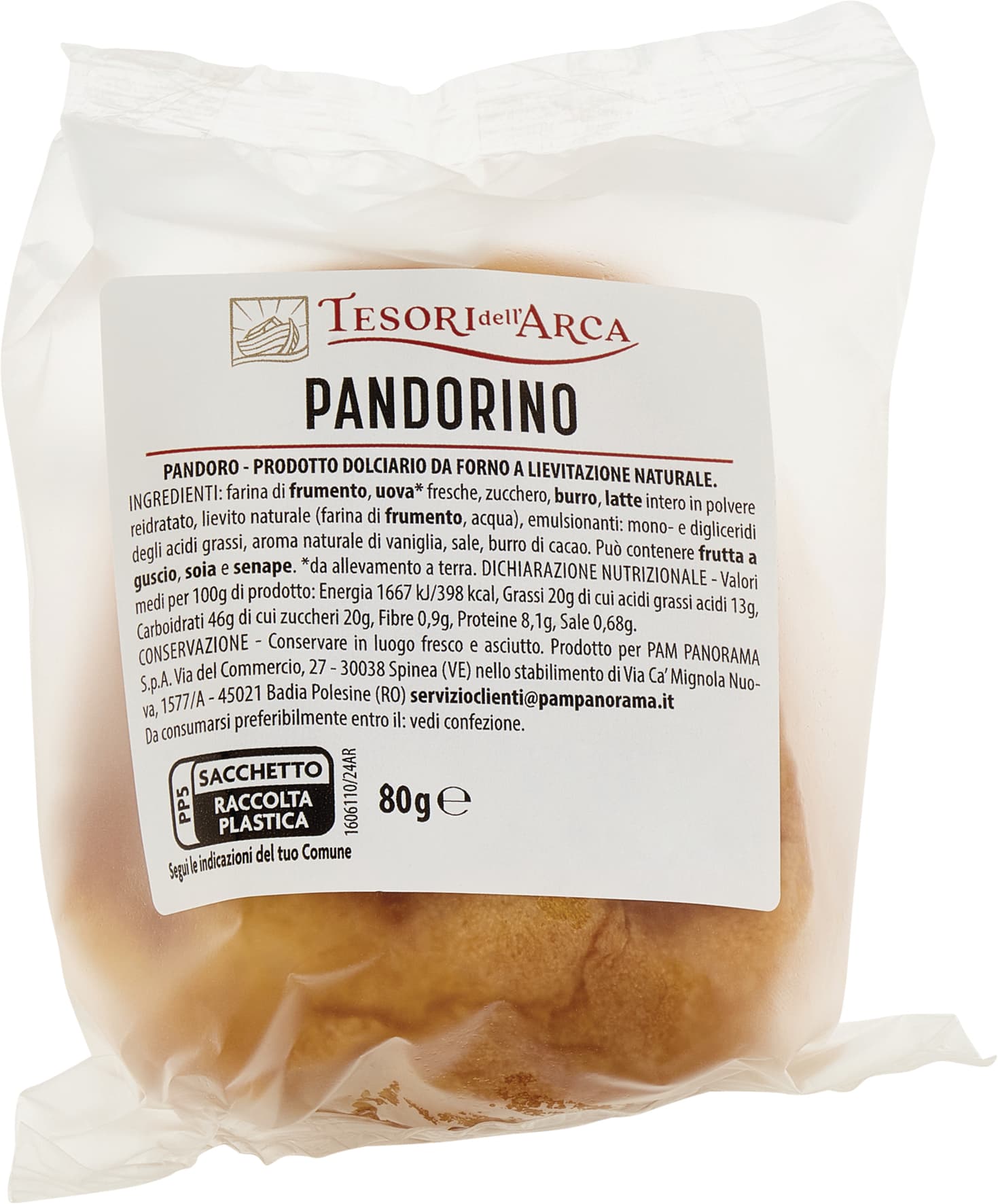 PAM Qualità per te Pandorino 80 g – immagine 2