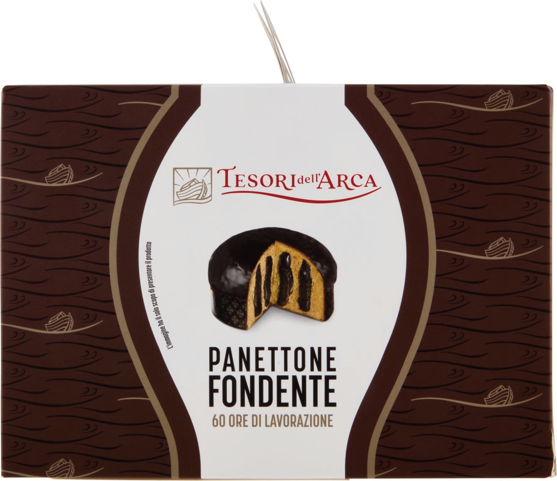 TESORI DELL'ARCA Panettone Fondente 850 g – immagine 2