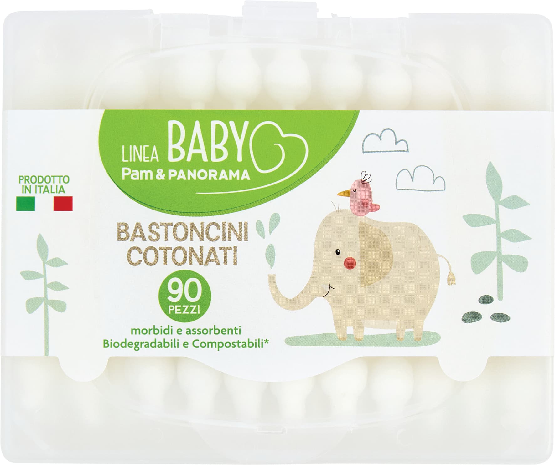 PAM Qualità per te Bastoncini cotonati baby 90 pz – immagine 2