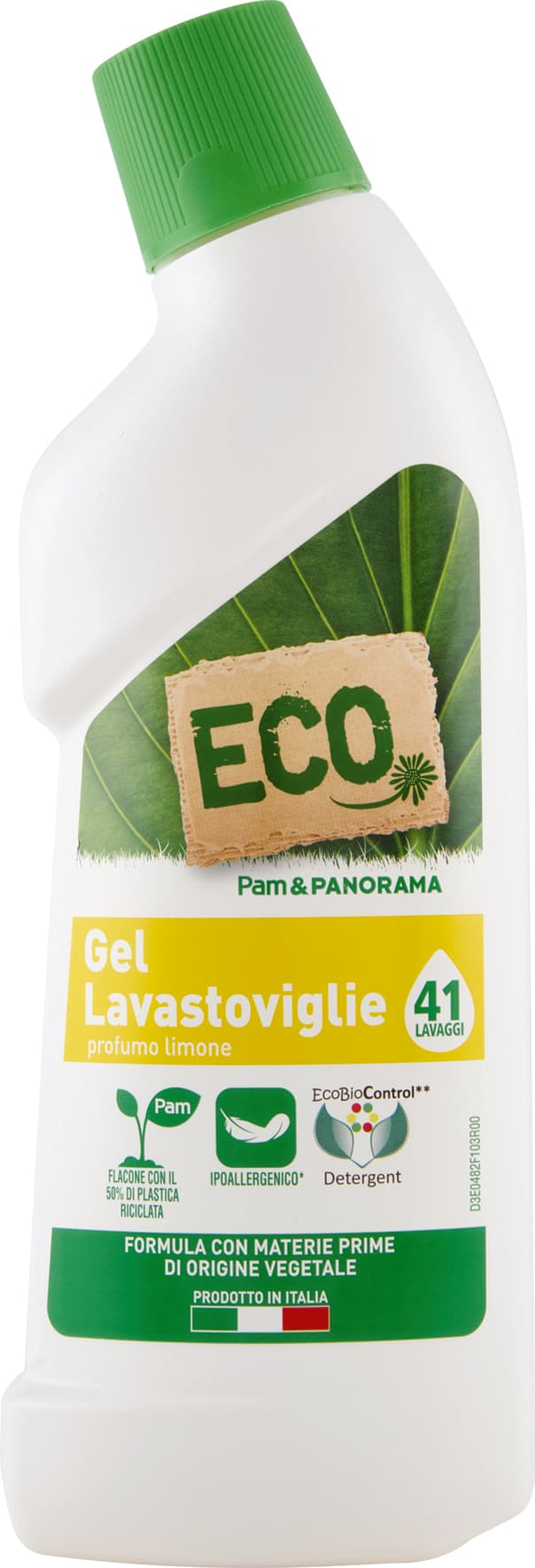 ECO Gel Lavastoviglie profumo limone 750 ml – immagine 2
