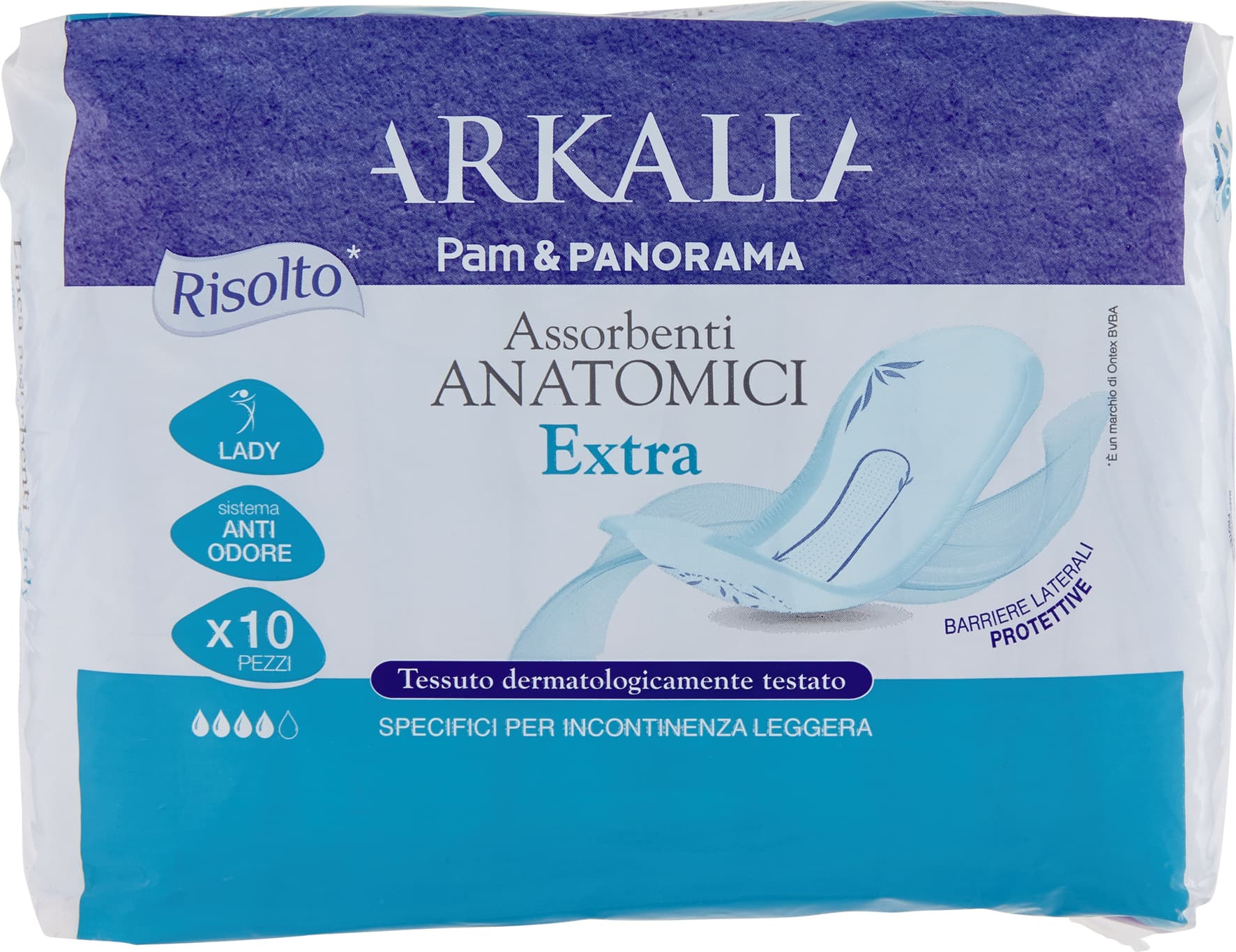 ARKALIA Assorbenti Anatomici Extra Risolto* 10 pz – immagine 2