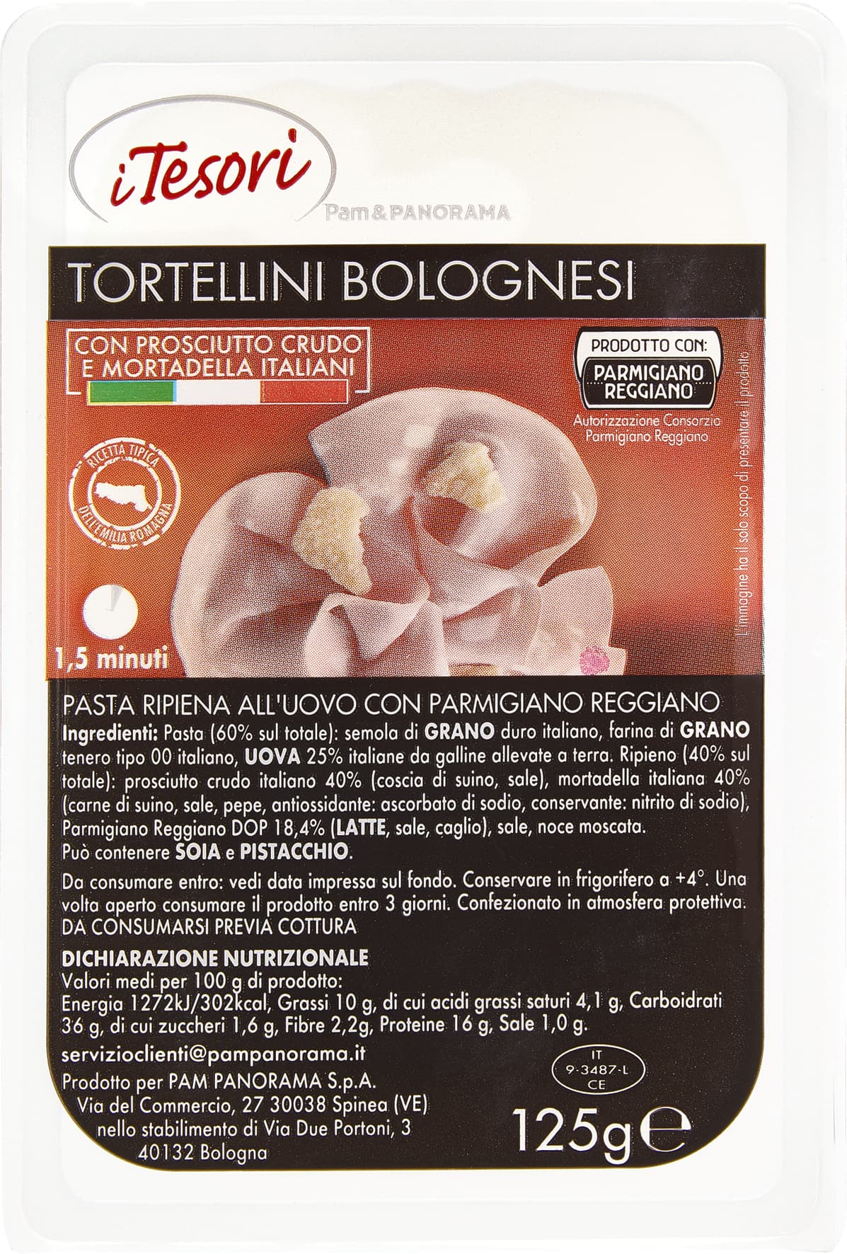 I TESORI Tortellini Bolognesi 125 g – immagine 2