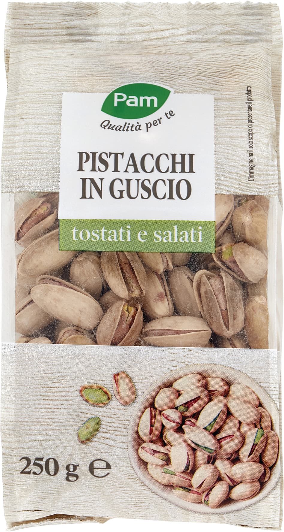 PAM PANORAMA Pistacchi tostati e salati 250 g – immagine 2