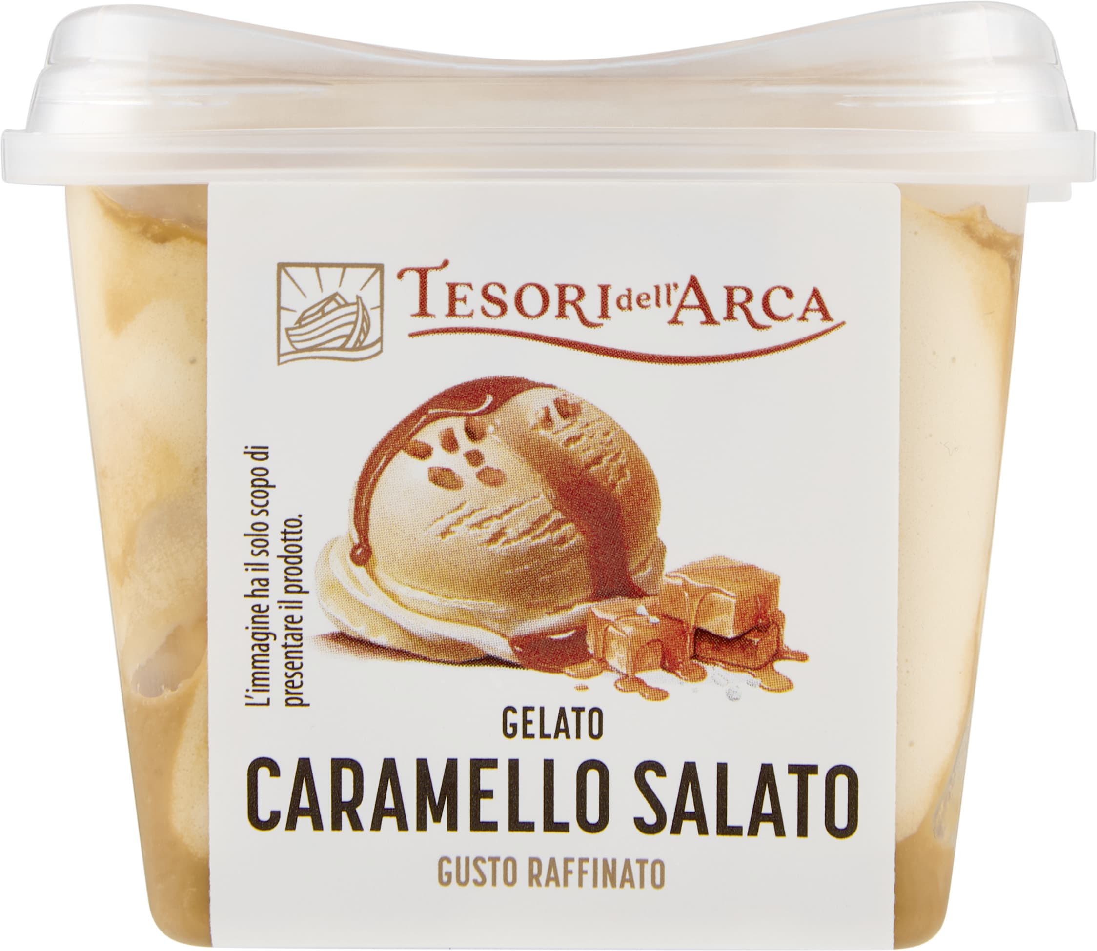 TESORI DELL'ARCA Gelato Caramello Salato 80 g – immagine 2