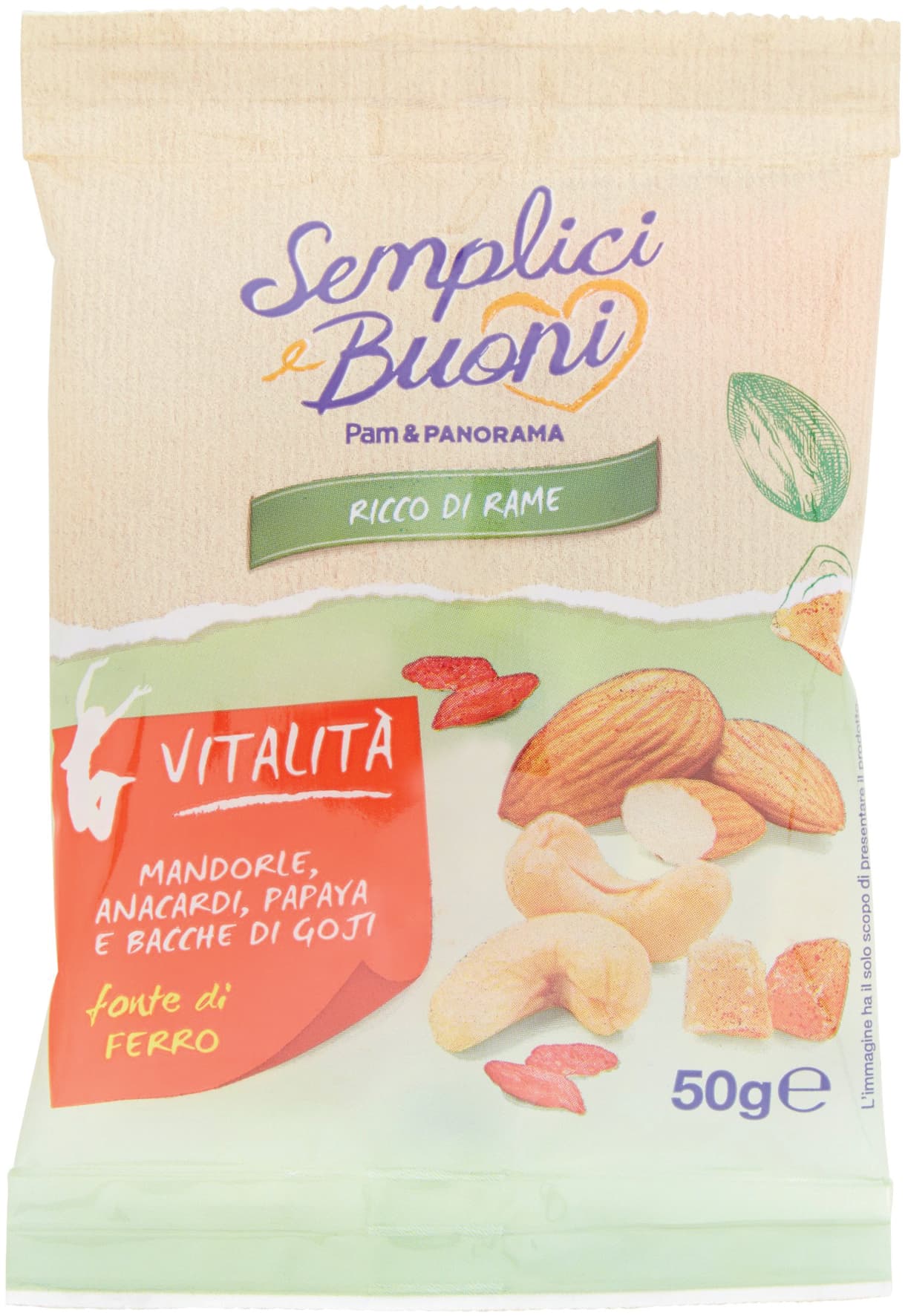 SEMPLICI E BUONI Ricco di Rame Vitalità 50 g – immagine 2