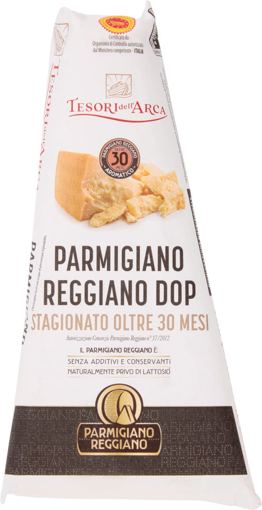 TESORI DELL'ARCA Parmigiano Reggiano DOP Stagionato Oltre 30 Mesi Aromatico 0,300 kg – immagine 2