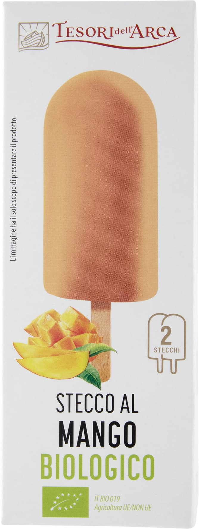 TESORI DELL'ARCA Stecco al Mango Biologico 2 x 70 g – immagine 2