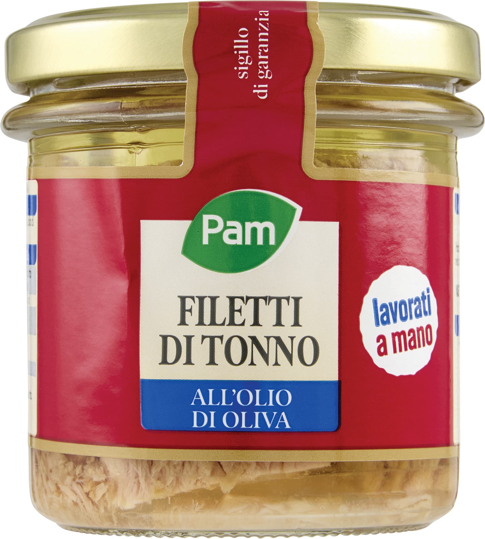 PAM Filetti di Tonno all'Olio di Oliva 130 g – immagine 2