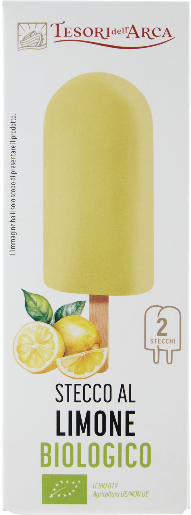 TESORI DELL'ARCA Stecco al Limone Biologico 2 x 70 g – immagine 2