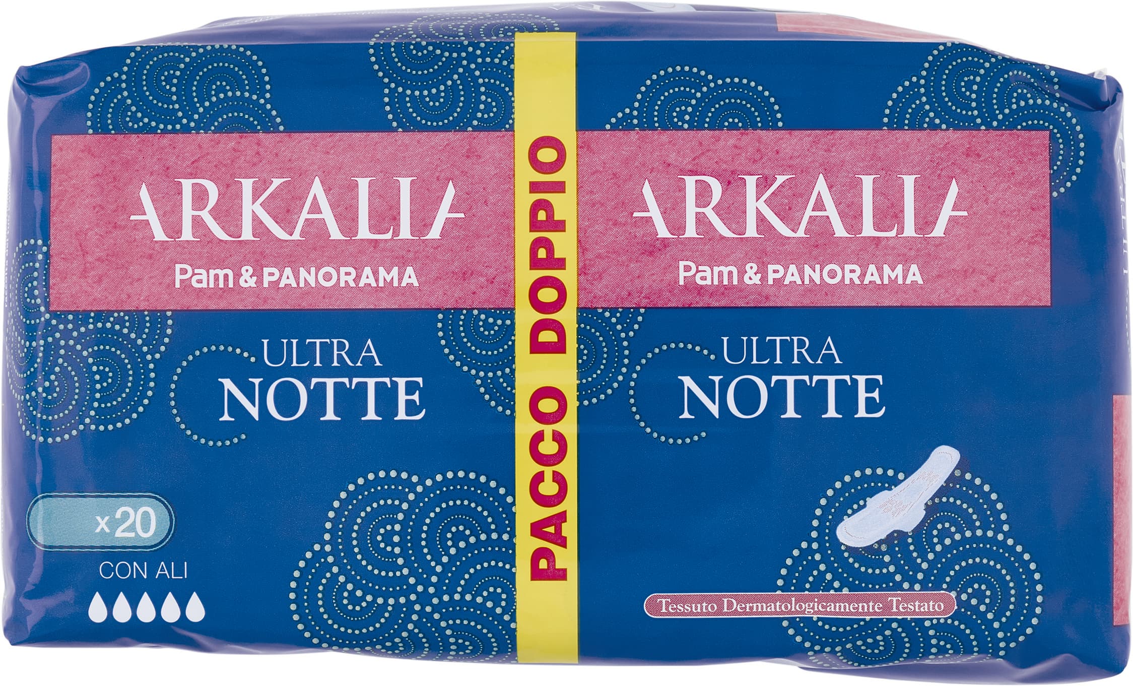 ARKALIA Assorbenti Ultra Notte con Ali 20 pz – immagine 2